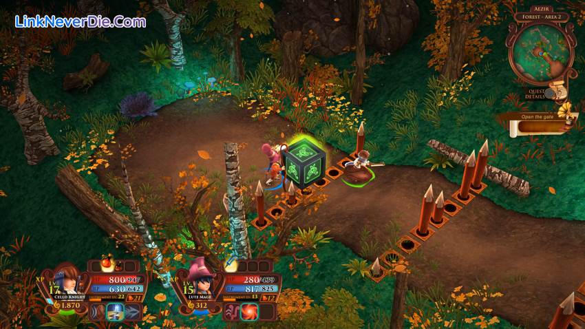 Hình ảnh trong game AereA (screenshot)