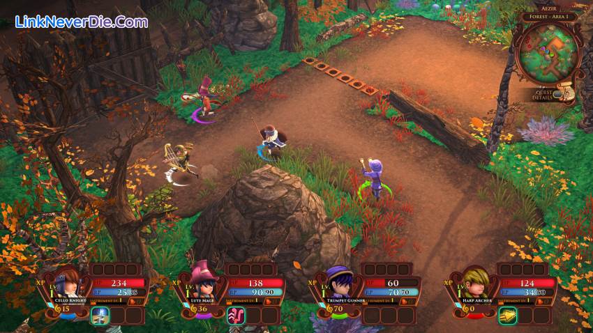 Hình ảnh trong game AereA (screenshot)
