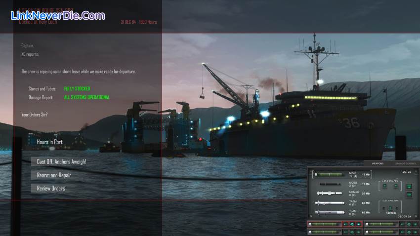 Hình ảnh trong game Cold Waters (screenshot)