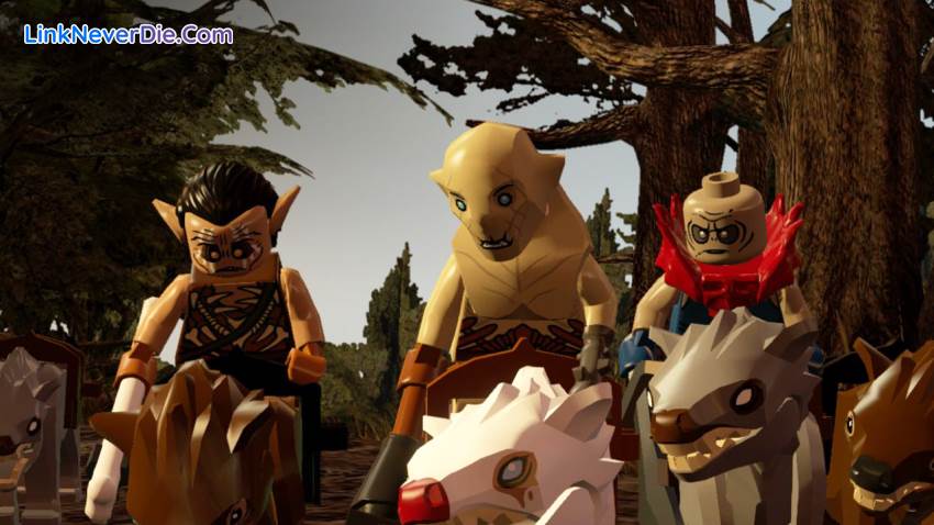Hình ảnh trong game LEGO The Hobbit (screenshot)