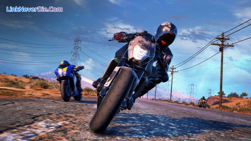 Hình ảnh trong game Moto Racer 4 (screenshot)