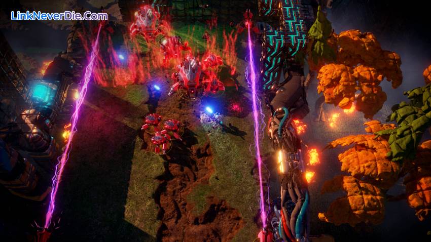 Hình ảnh trong game Nex Machina (screenshot)