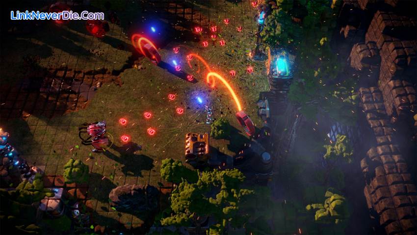 Hình ảnh trong game Nex Machina (screenshot)