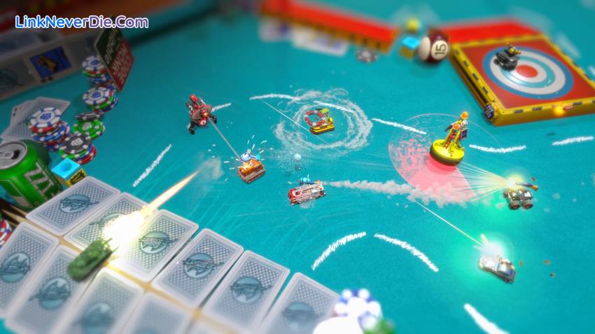 Hình ảnh trong game Micro Machines World Series (screenshot)