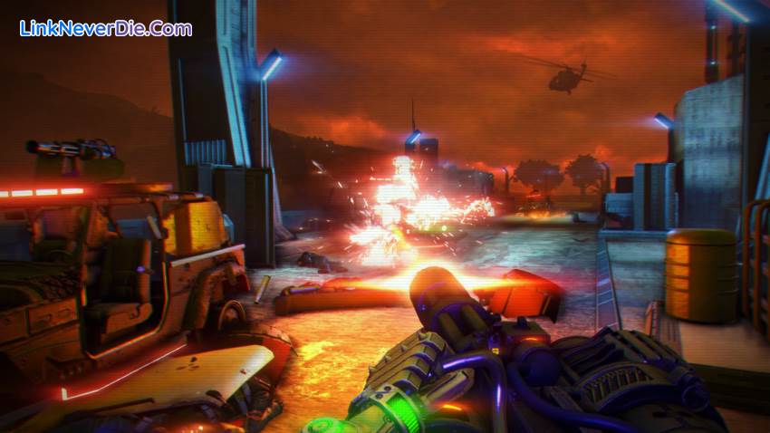 Hình ảnh trong game Far Cry 3 Blood Dragon (screenshot)