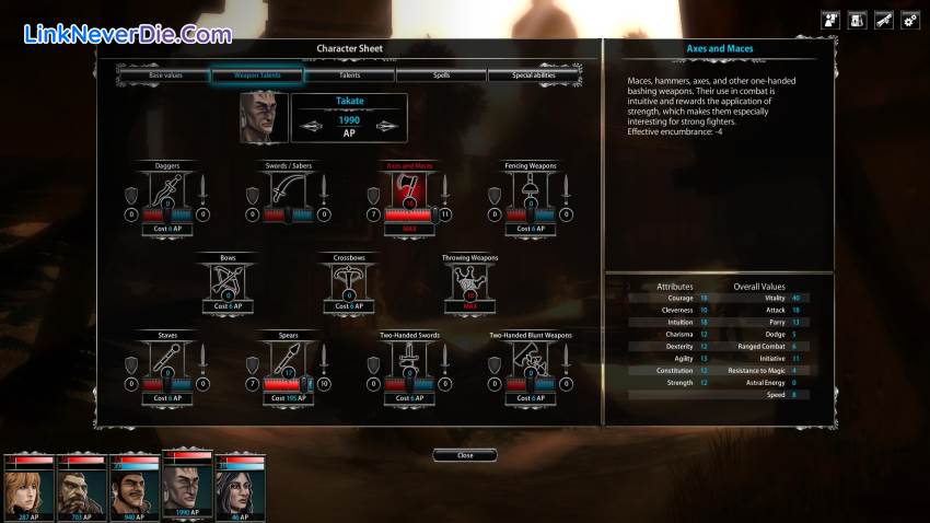 Hình ảnh trong game Blackguards Special Edition (screenshot)
