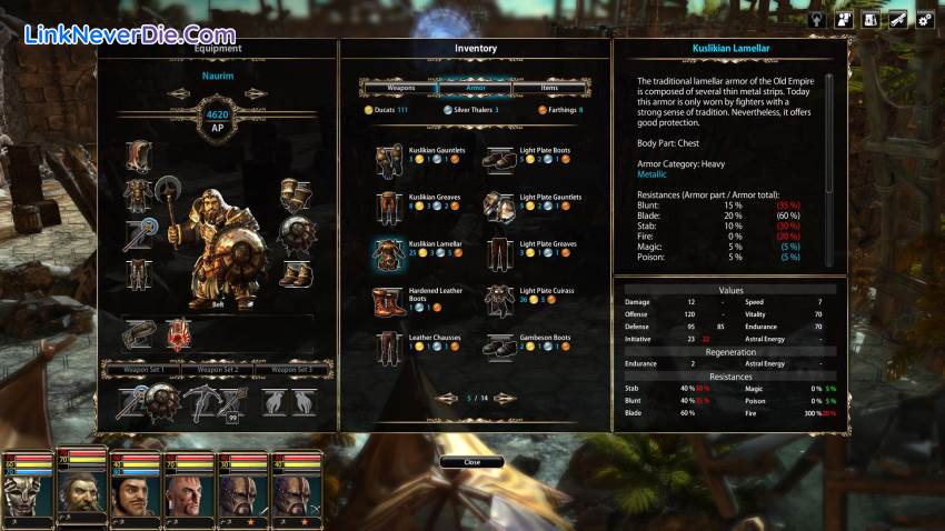 Hình ảnh trong game Blackguards 2 (screenshot)