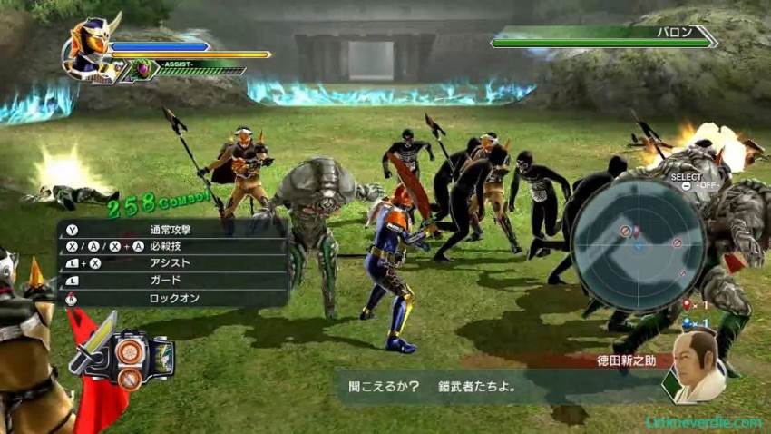 Hình ảnh trong game Kamen Rider: Battride War 2 (screenshot)