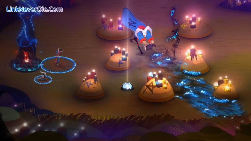 Hình ảnh trong game Pyre (screenshot)