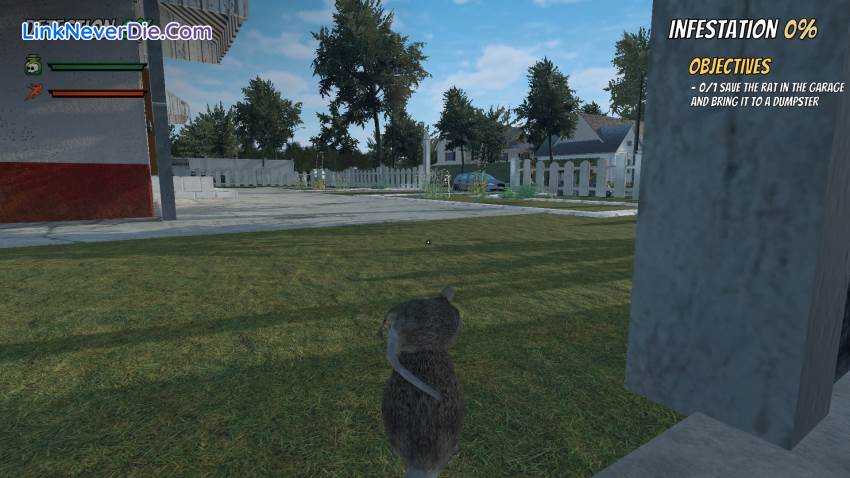 Hình ảnh trong game Rat Simulator (screenshot)
