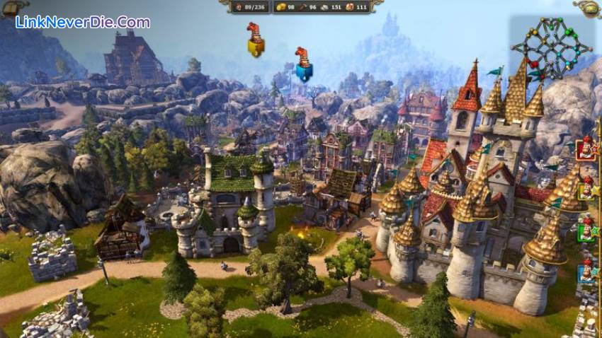 Hình ảnh trong game The Settlers 7 (screenshot)