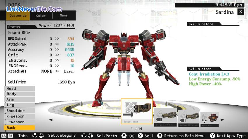 Hình ảnh trong game Damascus Gear Operation Tokyo HD (screenshot)