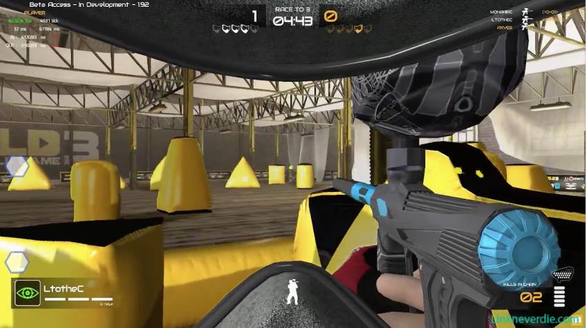 Hình ảnh trong game XField Paintball 3 (screenshot)