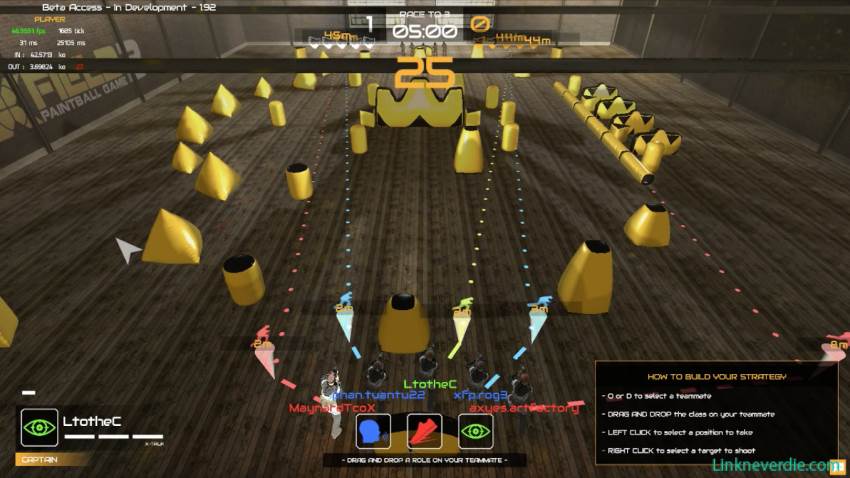 Hình ảnh trong game XField Paintball 3 (screenshot)