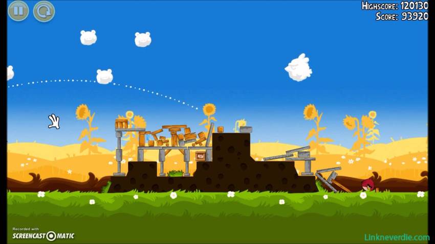 Hình ảnh trong game Angry Birds Seasons (screenshot)