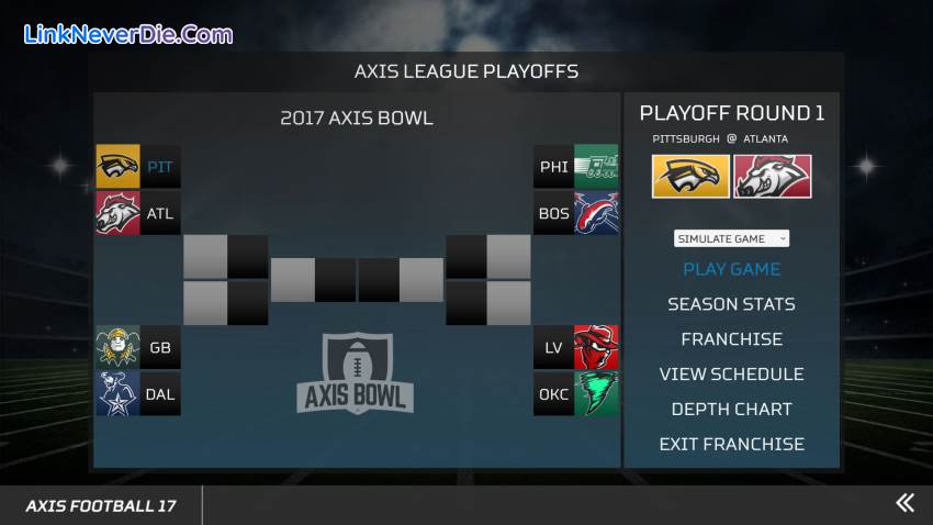 Hình ảnh trong game Axis Football 2017 (screenshot)