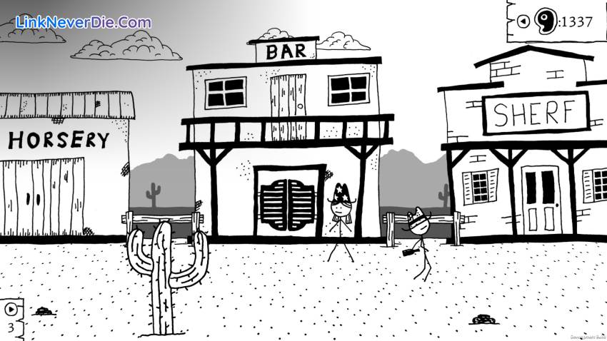 Hình ảnh trong game West of Loathing (screenshot)