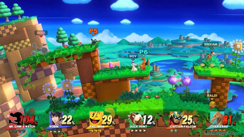 Hình ảnh trong game Super Smash Bros. (screenshot)