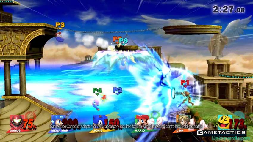 Hình ảnh trong game Super Smash Bros. (screenshot)