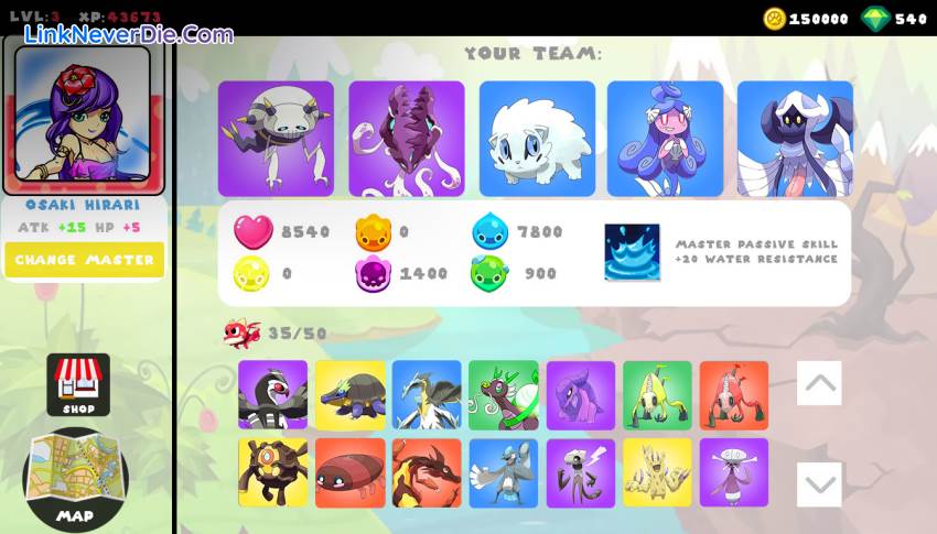 Hình ảnh trong game Cute Monsters Battle Arena (screenshot) Hình ảnh trong game Cute Monsters Battle Arena (screenshot)