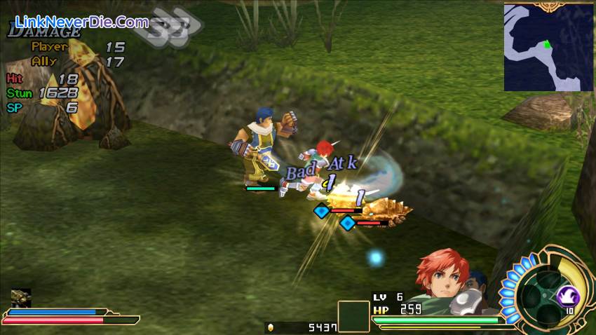 Hình ảnh trong game Ys SEVEN (screenshot)