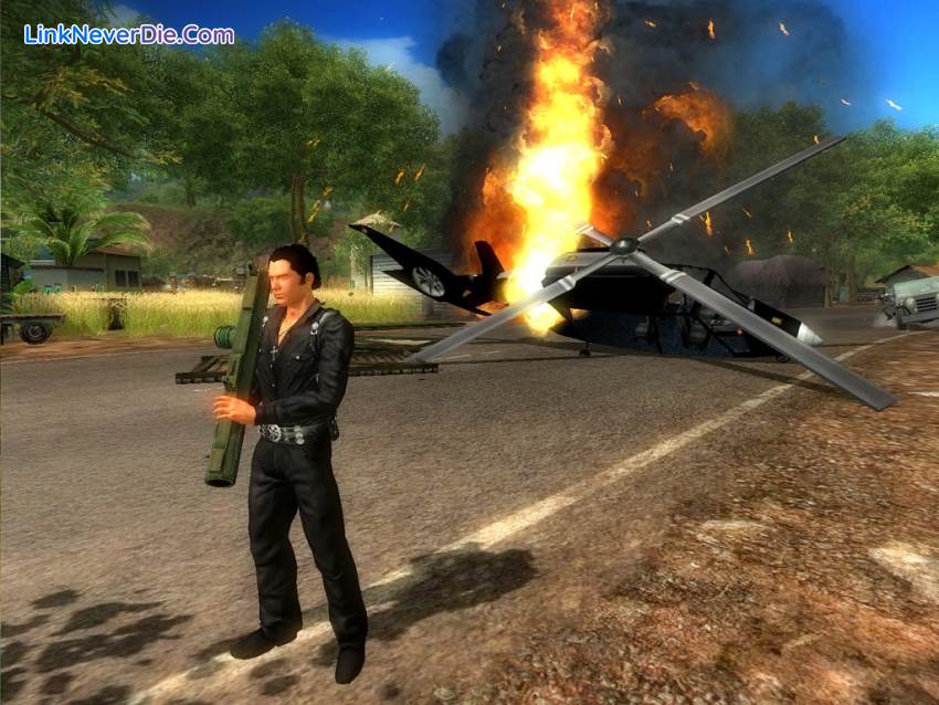 Hình ảnh trong game Just Cause (screenshot)