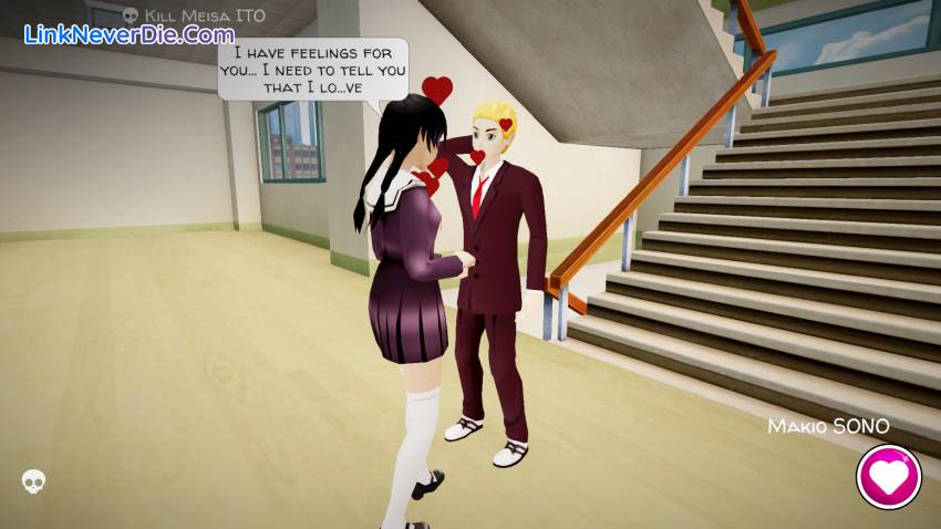 Hình ảnh trong game Yandere School (screenshot)