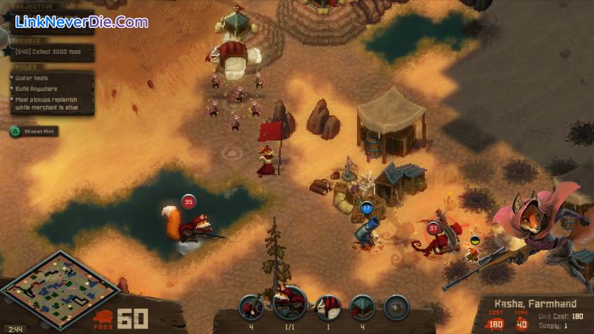Hình ảnh trong game Tooth and Tail (screenshot)