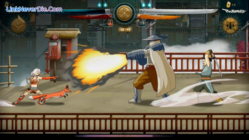 Hình ảnh trong game Samurai Riot (screenshot)