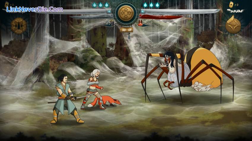Hình ảnh trong game Samurai Riot (screenshot)