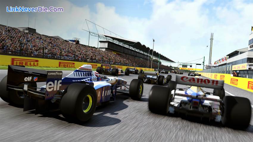 Hình ảnh trong game F1 2017 (screenshot)
