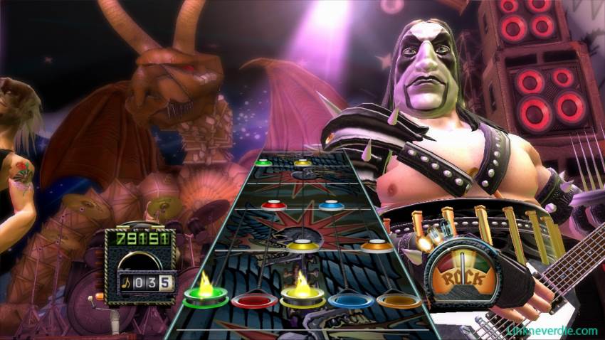 Hình ảnh trong game Guitar Hero 3 (screenshot)