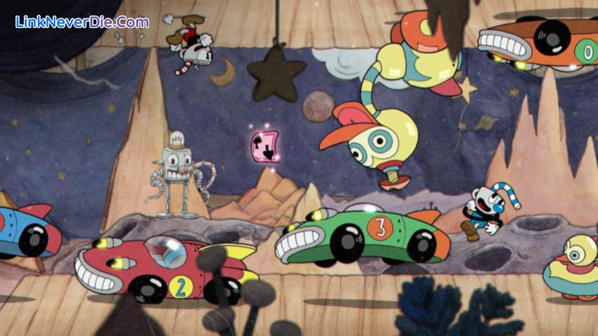 Hình ảnh trong game Cuphead (screenshot)