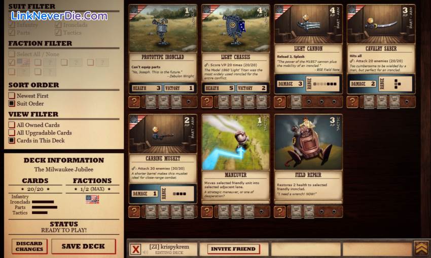 Hình ảnh trong game IRONCLAD Tactics (screenshot)