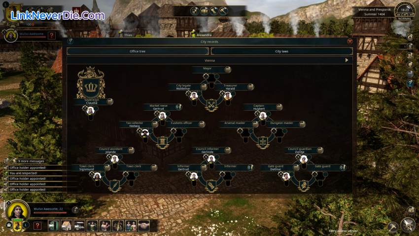 Hình ảnh trong game The Guild 3 (screenshot)