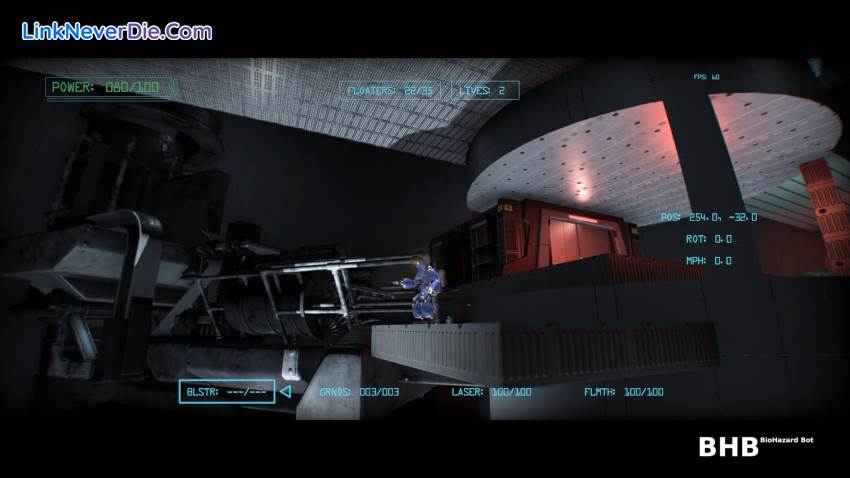 Hình ảnh trong game BHB: BioHazard Bot (screenshot)