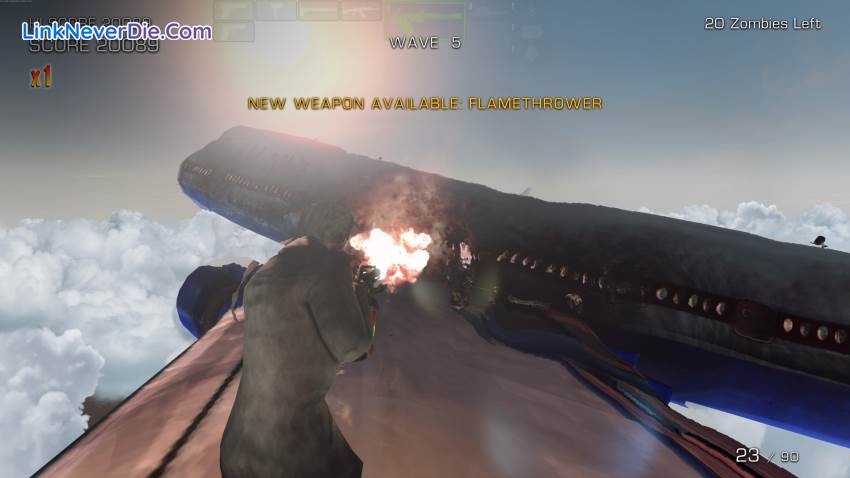 Hình ảnh trong game Zombies on a Plane (screenshot)