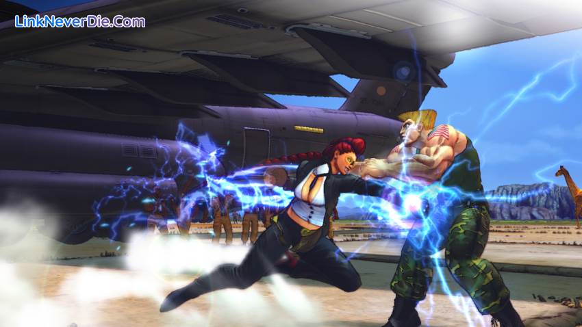 Hình ảnh trong game Street Fighter IV (screenshot)