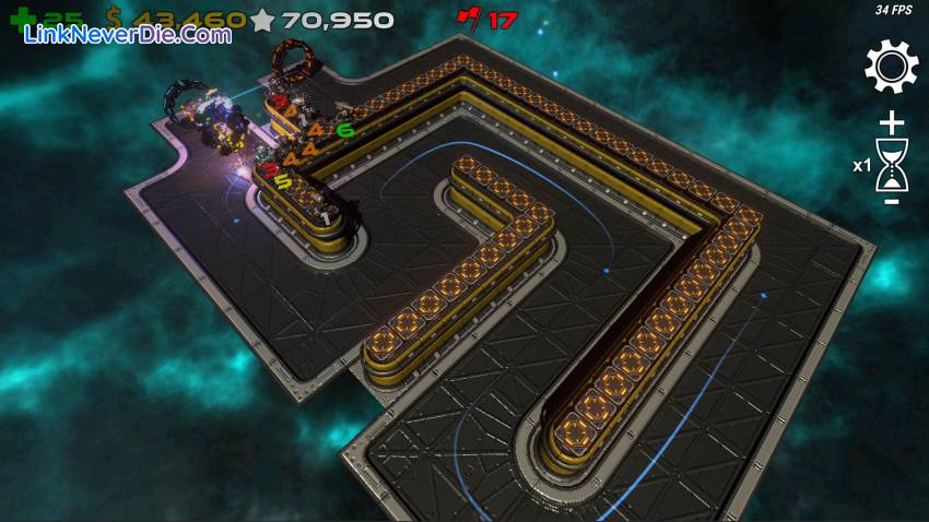Hình ảnh trong game Space Panic Defense (screenshot) Hình ảnh trong game Space Panic Defense (screenshot)