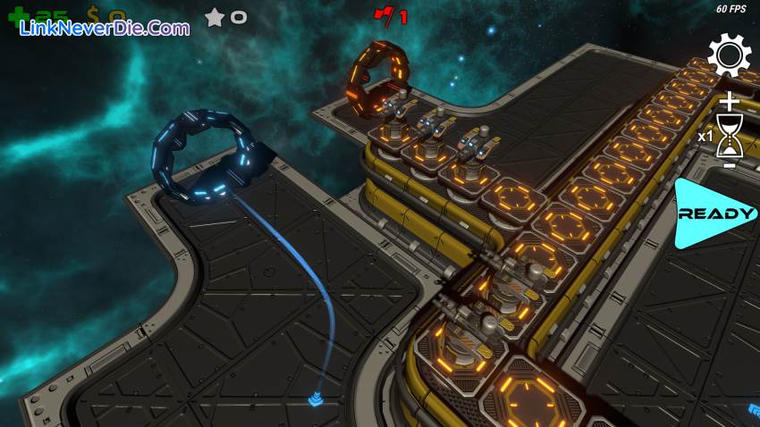 Hình ảnh trong game Space Panic Defense (screenshot)