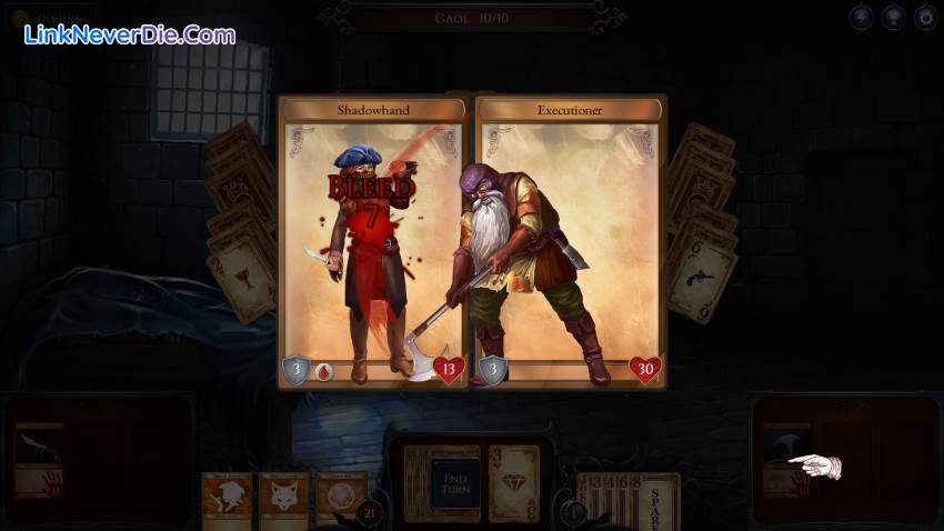 Hình ảnh trong game Shadowhand (screenshot)