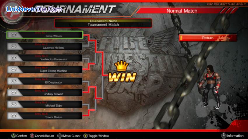 Hình ảnh trong game Fire Pro Wrestling World (screenshot)