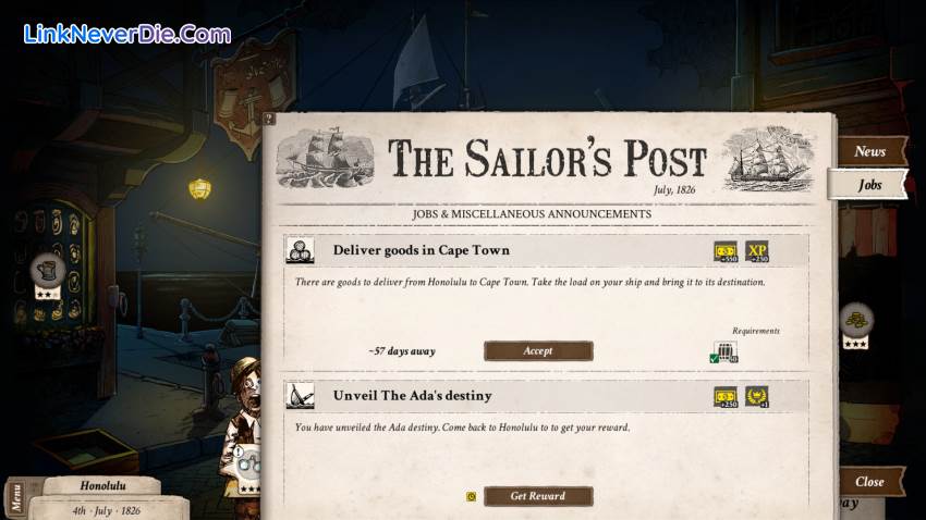 Hình ảnh trong game Nantucket (screenshot)