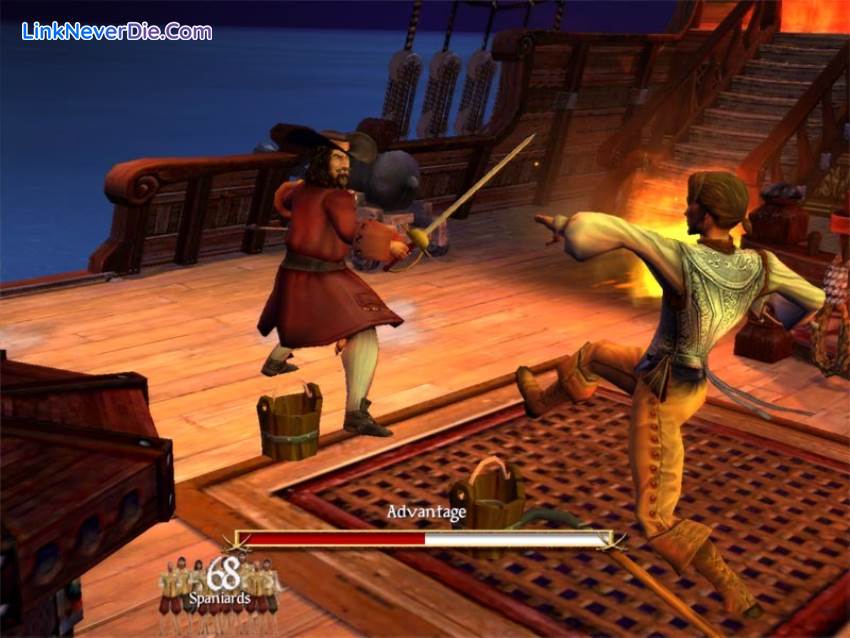 Hình ảnh trong game Sid Meier’s Pirates! (screenshot)