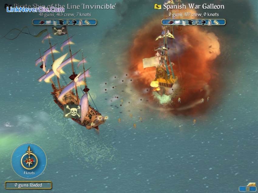 Hình ảnh trong game Sid Meier’s Pirates! (screenshot)
