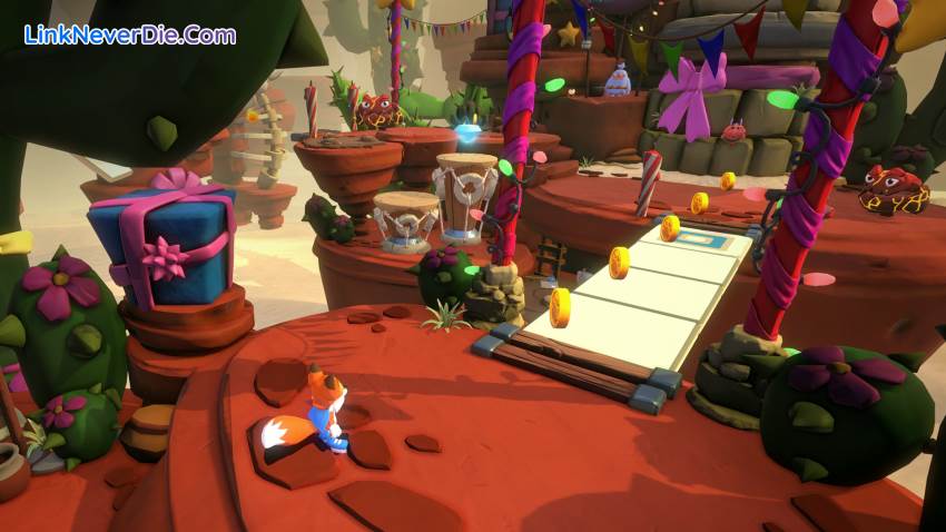 Hình ảnh trong game Super Lucky's Tale (screenshot)