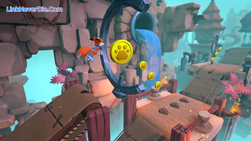 Hình ảnh trong game Super Lucky's Tale (screenshot)