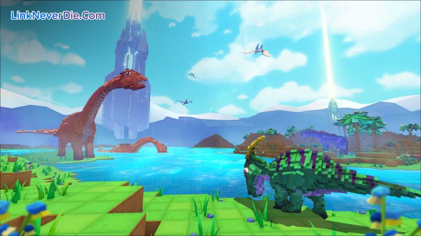 Hình ảnh trong game PixARK (screenshot)