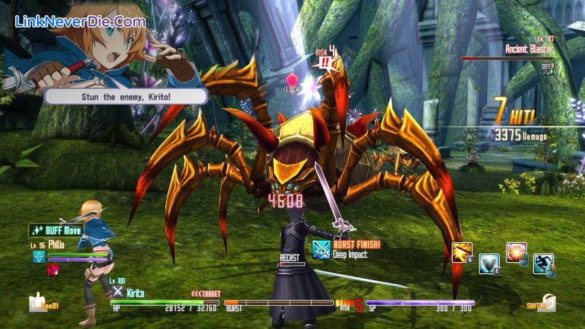 Hình ảnh trong game Sword Art Online: Hollow Fragment (screenshot)