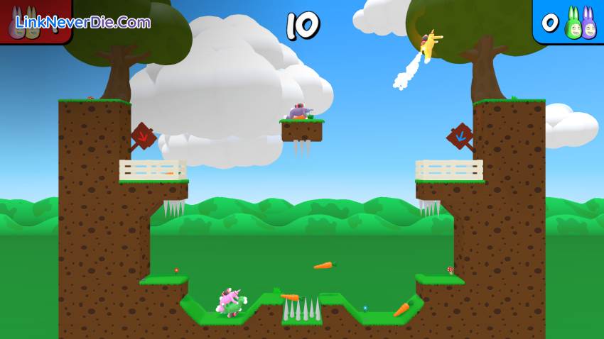 Hình ảnh trong game Super Bunny Man (screenshot)
